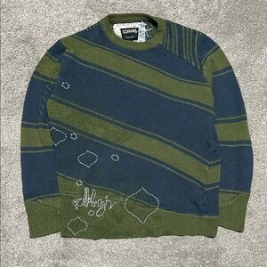 Y2K Billabong Patterned Knit Sweater Vintage
